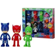 Pjmasks 10'lu Pijamaskeliler Figür Seti