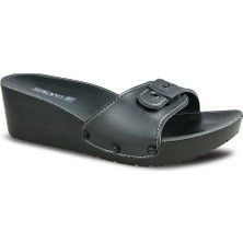 Ceyo 9969 Sedefli Siyah Kadın Terlik