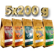 The Coffee Warehouse 5X200G Süper Deneme Paketi 5 Yöresel Kahve