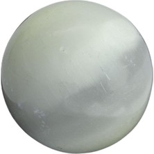 Dünya Doğal Taş Doğal Selenit Taşı Küre