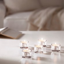 Teknosell90 Glasıg tealight Mumluk, Cam