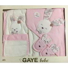 Gaye Bebe Sevimli Tavşan Bornoz Takımı