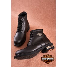 Harley Davidson Gibson Erkek Bot Black - Nubuk