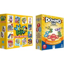 Ca Games Kral Şakir Memory Game + Domino Game (2'li Oyun Seti)