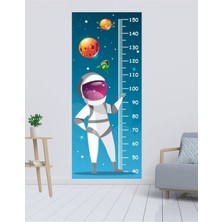 Kt Decoration Astronot Uzay Boy Ölçer Sticker