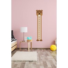 Kt Decoration Sincap Tasarımlı Boy Ölçer Duvar Sticker Seti