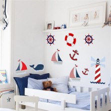 Kt Decoration Denizci Çocuk Odası Duvar Sticker