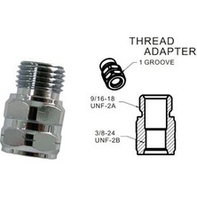 Kraken Regülatör Adaptör AD02 Male 9/16 Lp Female 3/8 Lp
