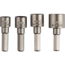 Bosch 4 Parça Bits Lokma Seti Takımı 7/8/10/13 mm
