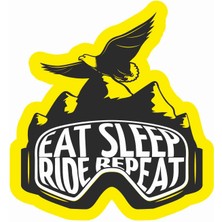 Ski Kayak Snowboard Sticker - 24101