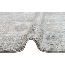 Eko Halı Fresco FS19 Cream Grey Kolay Temizlenebilir Bambu Halı
