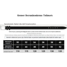 Karagöz Deri Erkek  4,5cm Sığır Vejetal Deri Tek Kat Kot Keten Pantolon Kemeri