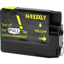 tonermax Hp 933XL /6100 /6600 /6700 /7110 /7610 /7612 Sarı Muadil Kartuş