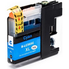 tonermax Brother LC565XL C / MFC-J2310 /MFC-J2510 / MFC-J3520 / MFC-J3720 Mavi Muadil Kartuş