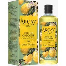 Akçay Limon Kolonyası 250 ml Cam Kutulu