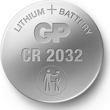 Gp CR2032 Lityum 3V Düğme Pil 5 Blister 5 Kart 25'li