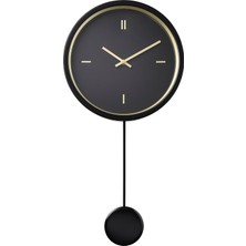 IKEA Stursk Duvar Saati Siyah