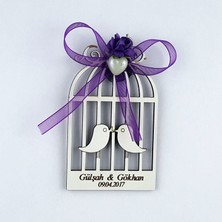 Show Bazaar Şekeri Ahşap Lazer Magnet 50 Adet SLK-122