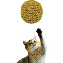 Beyoğlu Hediyelik Kedi Oyuncağı 2 Adet 6 cm ve 4 cm Kedi Topu