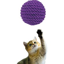Beyoğlu Hediyelik Kedi Oyuncağı 2 Adet 6 cm ve 4 cm Kedi Topu