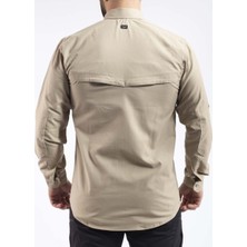 VAV Wear TACTEC01 Tactical Özel Tasarım Gömlek Yüksek Mukavemetli Polyester Ribs Kumaş