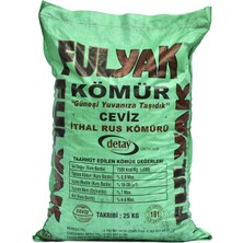 Fulyak Soba Kömürü (Ithal Rus) 7500-8000 Kalori 25KG