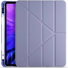 ZORE Apple iPad Pro 10.5 (7.nesil) Kılıf Zore Tri Folding Smart With Pen Standlı Kılıf