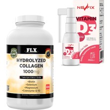 FLX Vitamin D3 400'lü 20 ml & Collagen Coenzyme 300 Tablet