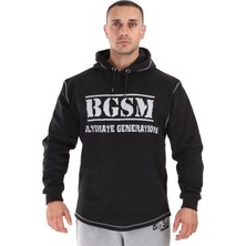 Big Sam Erkek Kapşonlu Sweatshirt Kışlık Oversize 4723