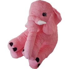 Furkan Toys  Peluş Fil Pembe 52 cm