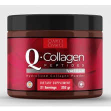 Q-Collagen Hidrolize Kollajen Tip 1-2- 3, Vitamin C