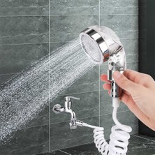 Ucuzal Spiral Hortumlu Ayarlanabilir Hareketli Banyo Mutfak Lavabo Duş Başlığı