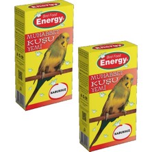 Energy Kabuksuz Muhabbet Kuşu YEMI-400 Gram-2 Adet