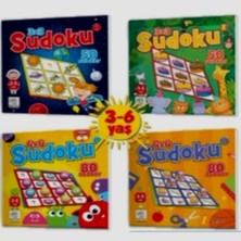 Yükselen Zeka Yayınları 3-6 Yaş Stickerlı Sudoku Seti