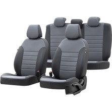 Otom Seat Mii 2012-2019 Özel Üretim Koltuk Kılıfı Istanbul Design Füme - Siyah