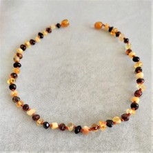 Ankaflex Fulia Store Baltık Damla Kehribar Kolye Bebek Diş Kolye