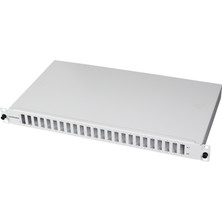 Canovate Fiber Patch Panel 48 Port Sürgülü Sonlandırma Kutusu Karbon Çelik (Dkp) 19'' 1u 482X254 (Boş) 2 Yıl Üretici Garantili