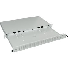 Canovate Fiber Patch Panel 48 Port Sürgülü Sonlandırma Kutusu Karbon Çelik (Dkp) 19'' 1u 482X254 (Boş) 2 Yıl Üretici Garantili