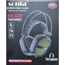 Sonia SN-X20 Oyuncu Kulaküstü Kulaklık