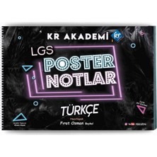 Kr Akademi Yayınları LGS Türkçe Poster Notlar