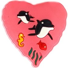 Çocuk Kulpu Kalp Pembe Yunus Modeli