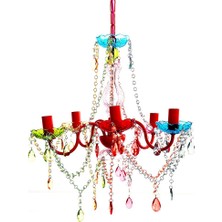 Bun Design 38CM Soft Renkli Avize