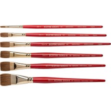 Winsor & Newton : Sceptre Gold : 606 Serisi Kısa Sap One Stroke Fırça No : 3/8 10 Mm