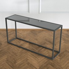 Evka Potrica Dresuar - Metal Siyah Ayak Ayna Tabla