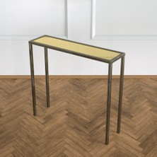 Evka Shiny Dresuar Eskitme Pirinç Ayna Tabla