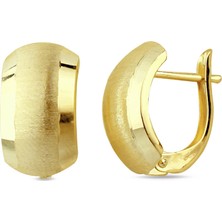 Lilarote  Kadın Altın Küpe