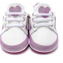 First Step Simli Kalpli Flexi Ilkadım Çocuk Ayakkabısı Fuşya F-531