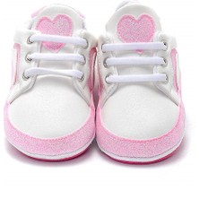 First Step Simli Kalpli Flexi Ilkadım Çocuk Ayakkabısı Pembe F-531