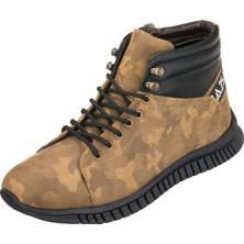 Costo Shoes BRK4414 Komando Büyük Numara Dana Derisi Rahat Geniş Kalıp Erkek Spor Ayakkabı