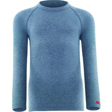 BlackSpade 9265 2. Seviye Active Uzun Kollu  Çocuk Termal Içlik Gri